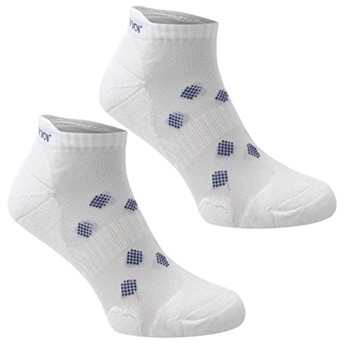 Image of Karrimor Womens 2 pack Running Socks Footwear Accessories Ladies White Ladies 4-8