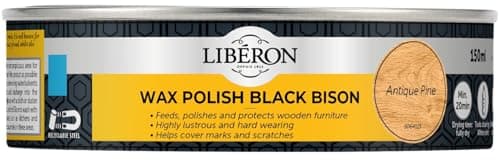 Image of Libéron Wax Polish Black Bison Paste Antique Pine 150ml