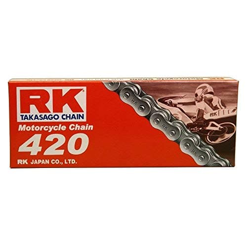Image of RK Motorcycle Chain Kit 420 (120 Links)