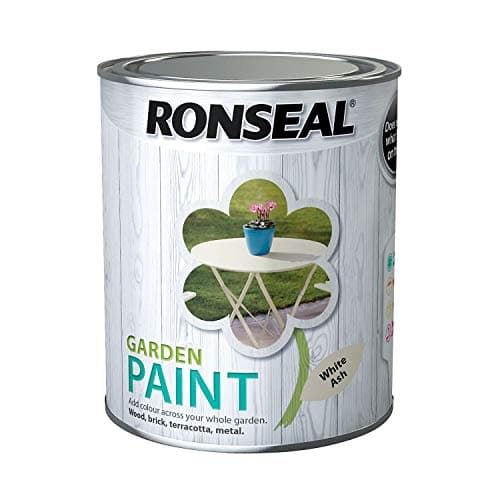 Image of Ronseal Garden Paint 750ml White Ash