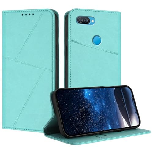 Image of Jiajihua Cover Compatible with Honor 9 Lite (2017),Compatible with Honor 9 Lite (2017) Magnetic Closure [PU Leather + Phone Case] Wallet Card Slot Flip Stand Blue2