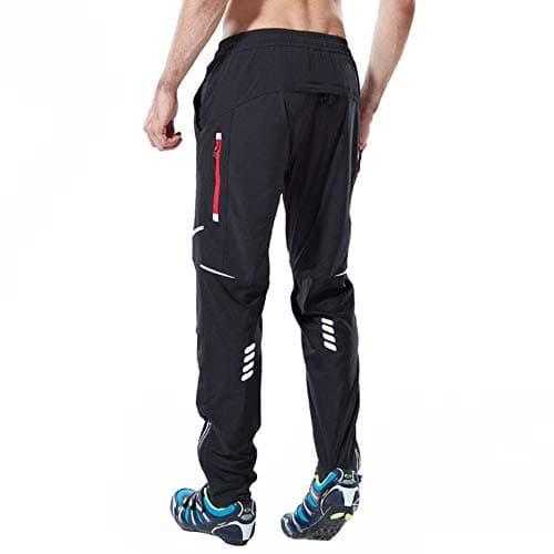 Image of Ynport Crefreak Athletic Cycling MTB Pants Breathable Sports Trousers for Outdoor and Multi Sports Training, Size XL:Suitable Waist 30-32 inch, one color