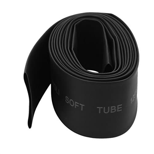 Image of sourcingmap 25mm Dia 2:1 Heat Shrink Tubing Tube Sleeving Wire Cable Black 2M Length