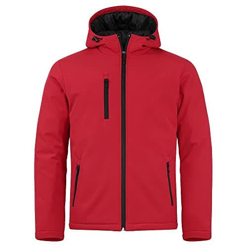 Image of CliQue Mens Padded Soft Shell Jacket (XL) (Red)