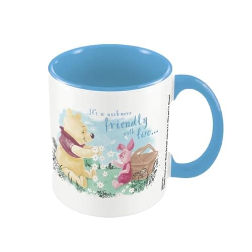 Image of Winnie the Pooh Cloud Mug (One Size) (White/Blue)