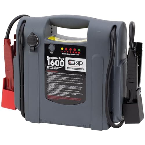 Image of SIP Rescue Pac 1600 Jump Starter Battery Booster Pack 1600A 12V for Cars, Vans and Motorcycles
