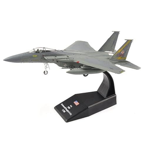 Image of AirModels McDonnell F-15A Eagle Diecast Aircraft Model 1/100 Scale Plane Toy Collectable Gift