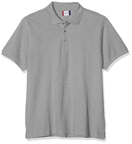 Image of Clique Men's Classic Lincoln Polo Shirt Grey XS