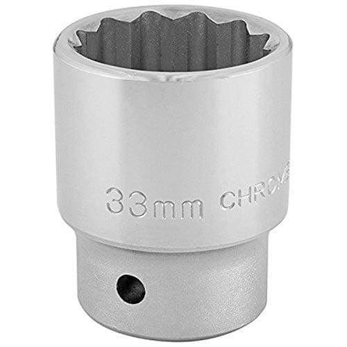 Image of Draper T-MM/B 3/4 Square Drive 12 Point Socket (33mm), Blue, 33 mm