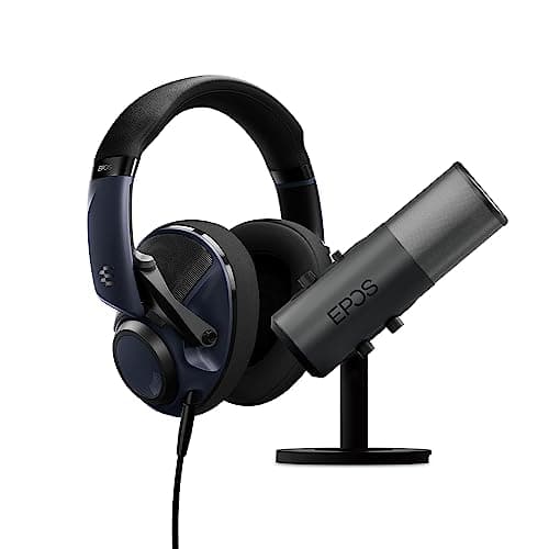 Image of EPOS H6Pro & B20 Streaming Bundle | Open Acoustic Gaming Headset and Microphone Set | Wired Gaming Headphones & Gaming Mic Bundle for your Computer Streaming Setup | Microphone For PC & Gaming Headset