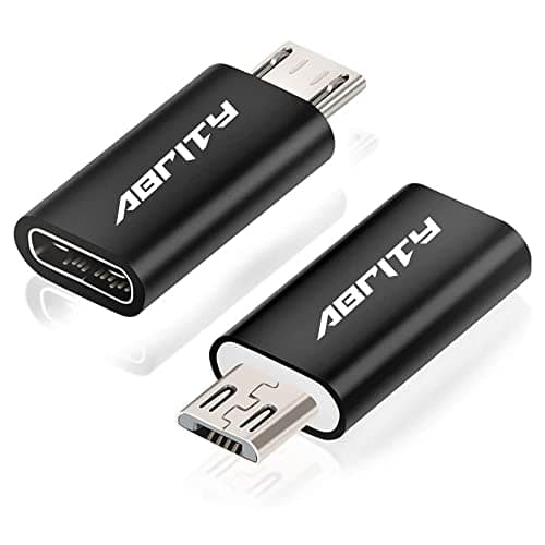 Image of Micro to USB C Cable Adapter [2 Pack] - Connector, Converter for USB and Micro USB Devices