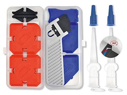 Image of Cramer 40410EN Silicone Profiling Kit 7plus, including Rotating Silicone Nozzle, Tool Kit for Perfect Joints in Kitchen and Bathroom
