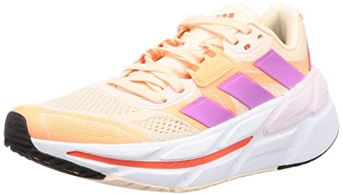 Image of Adidas ADISTAR CS W Women's Running Shoes, Bliss Orange/Pulse Lilac/Beam Orange (GY1701), 23.0 cm