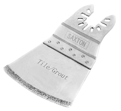 Image of Saxton Diamond End Cut Blade for Dewalt Erbauer Stanley Black & Decker Worx Oscillating Multitools