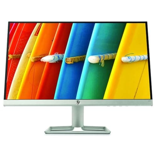 Image of HP 22f Ultraslim Full HD Monitor (1920 x 1080) 21.5 Inch (1 HDMI, 1 VGA) - Silver/Black