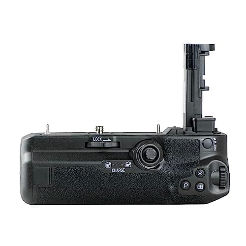 Image of QUMOX BG-R10 R5 R6 Vertical Multi-funtion Battery Grip Power Pack as Replacement for Canon EOS R5 R6 R5C R6 Mark II Camera (Not for RP/R), Compatible with LP-E6NH Battery(Battery not Include)