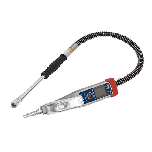 Image of Sealey SA374 Digital Tyre Inflator with 0.5M Hose & Push-On Connector