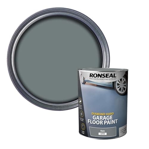 Image of Ronseal DHGFPSL5L Diamond Hard Garage Floor Paint Slate 5 Litre