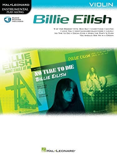 Image of Billie Eilish For Violin Instrumental Play-Along (Hal-leonard Instrumental Play-along)