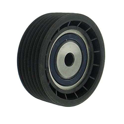 Image of SKF V-Ribbed Belt Idler/Guide Pulley VKM 34501 Top Left Position Height 78 mm Length 76 mm Width 49 mm - OE Quality