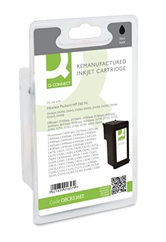 Image of Q-Connect Ink for HP 350 XL Ink Cartridge - Black