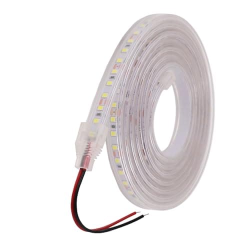 Image of GQL 12V DC LED Strip Light, IP67 Waterproof, SMD 2835 120LEDs/m, Indoor Outside Decor Rope Light Ribbon (Warm White, 0.5m)