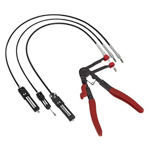Image of Sealey VS1675 Interchangeable Remote Action Hose Clamp Pliers