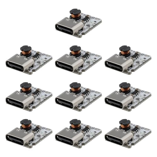 Image of ECSiNG 10Pcs DC 5V Charge 17x12x4.3mm for 3.7V Lithium Battery Charging Boost Module