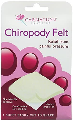 Image of Carnation Chiropody Felt x 1 Sheet Easily Cut to Shape