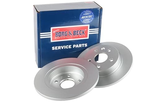 Image of Borg & Beck BRAKE DISC PAIR Vauxhall Astra 09-