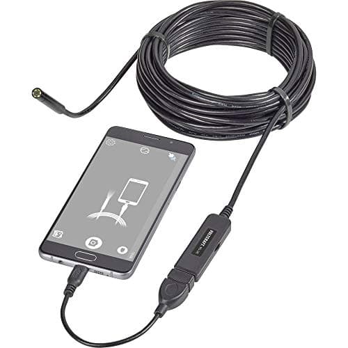 Image of VOLTCRAFT VC-8919590 USB Endoscope Probe Diameter: 8 mm Probe Length: 9.85 m