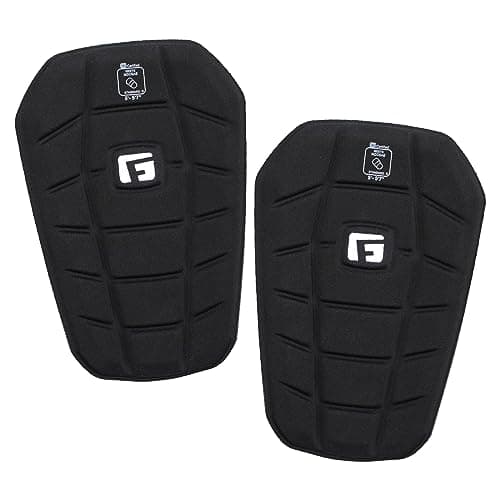 Image of G-Form Pro-S Blade Football Shin Guard, Black Fabric, Medium