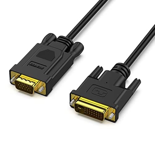 Image of BENFEI Active DVI-D to VGA, DVI-D 24+1 to VGA 3 Meter Cable Male to Male Gold-Plated Cord