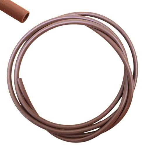 Image of 1 Metre Length of Brown PVC Electrical Wire Sleeving 3mm
