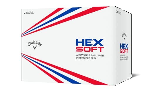 Image of Callaway Golf Hex Soft Golf Balls 2019, White, 24 Ball Pack