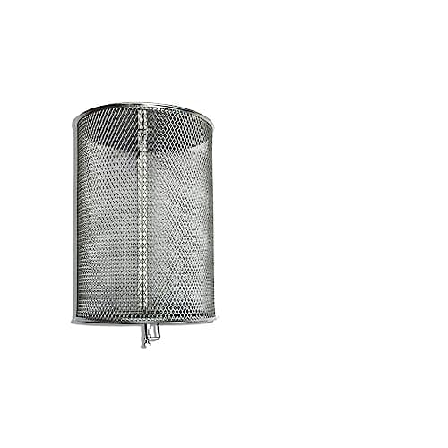 Image of Innoteck Chip Basket For 16L Air Fryer - Stainless Steel - Non-Stick 360° Rotating Round Air Fryer Drum - Kitchen Cooking Tool - Suitable Only Kitchen Pro 16L Air Fryers