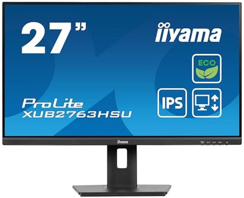 Image of iiyama XUB2763HSU-B1-27,IPS,1920x1080/100Hz,1H1DP, HAS