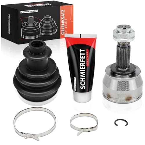 Image of Frankberg 1x Joint Kit Drive Shaft Wheel Side Front Axle Left Right Compatible with Grande Punto 199 Idea Van 350 Corsa E X15 Corsa D Box/Hatchback S07 Adam M13 Replace# 46308322