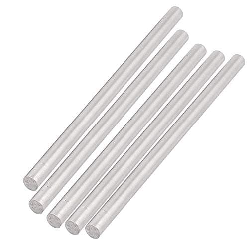 Image of DollaTek 5Pcs 8mm Diameter Rod Length 200mm Steel Cylinder Linear Rail Linear Shaft Optical Axis