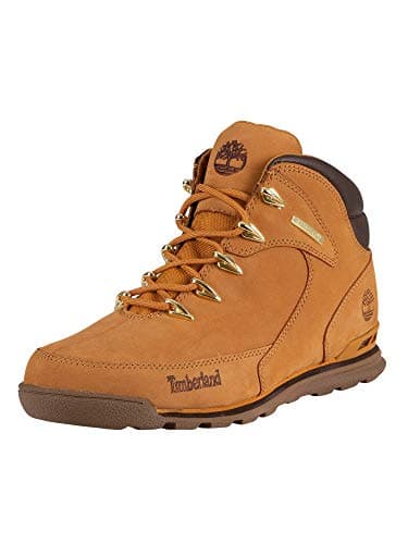 Image of Timberland Euro Rock Hiker. Men’s Chukka Boots. Brown (Wheat Nubuck). UK (43.5 EU)
