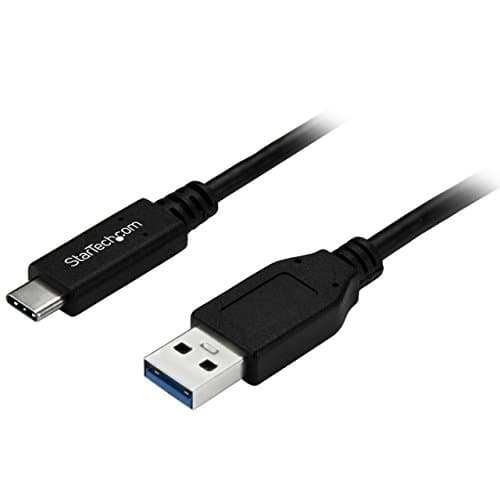 Image of StarTech.com USB to USB C Cable – 1m / 3 ft – 5Gbps – USB A to USB C – USB Type C – USB Cable Male to Male – USB C to USB (USB315AC1M)