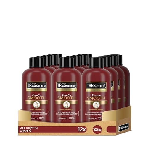 Image of TRESemmé Smooth Keratin Shampoo Pack de 12 x 100 ml