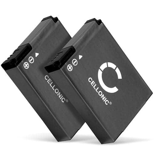 Image of CELLONIC, Battery for Camera compatible with GoPro Hero, HD 2, AHDBT-002, AHDBT-001, ABPAK-0014 (3.7V, 1100mAh) 2 Pieces