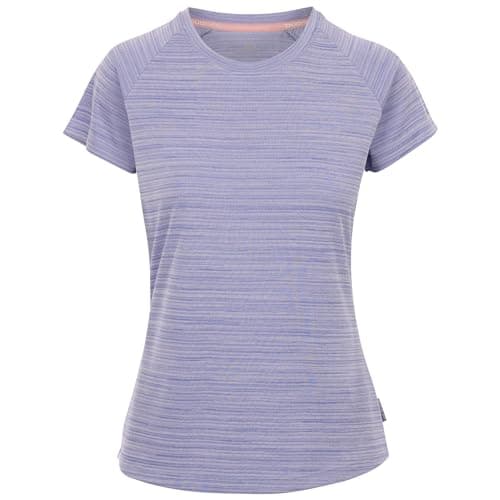 Image of Trespass Womens Active Top Vickland - Ladies Sports T-Shirt, Workout Tops, Short Sleeve Tee Shirts, Quick Dry Fitness Tshirt, Activewear for Running Gym Exercise