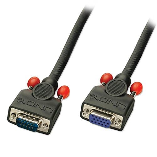 Image of LINDY 5m VGA Extension Cable Standard Monitor Cable (15HDM/15HDF)