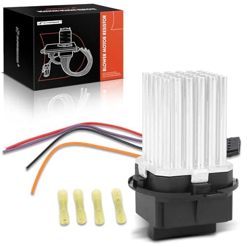 Image of A-Premium HVAC Blower Motor Resistor Compatible with Mercedes-Benz C300, C350, E350, E550 & Mini Cooper & Volvo XC60, S60, XC70, S80, V60 & Dodge Sprinter 2500/3500/5500 & Porsche 911, 718 Boxster