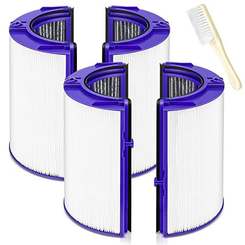 Image of 360 Combi Glass HEPA + Carbon Air Purifier Filter Replacement for Dyson HP10 HP07 TP10 TP09 TP07 TP06 TP04 TP4A HP04 HP06 HP09 HP4B PH01 PH02 PH03 PH04 DP04 Pure Cool Hot Humidify Fan, 2 Pack, Blue