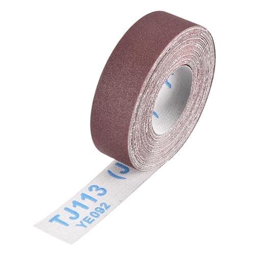 Image of Kozelo Sandpaper Roll - [25mm x 8m 320 Grits] Emery Cloth Roll for Metal Auto Wood Finishing Polishing and Scratches Removing, Aluminum Oxide