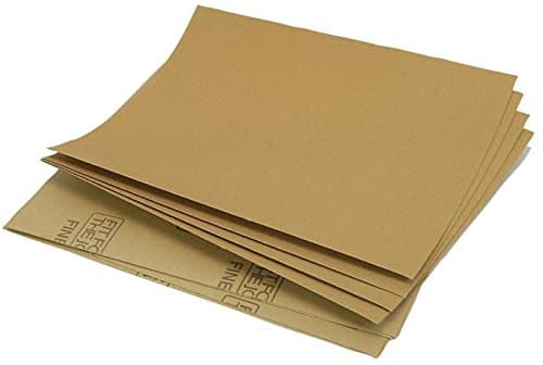 Image of SANDPAPER, MEDIUM (PK10), Aluminium Oxide Paper Abrasive Tools (FFJASP10M) Pack of 10
