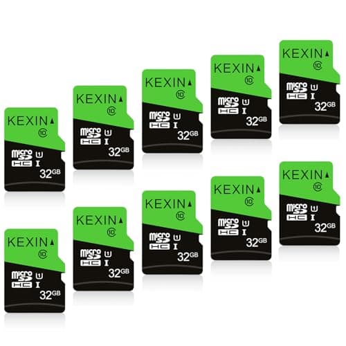 Image of KEXIN Micro SD Card 32GB 10 Pack High Speed 85MB/s Card Micro SD Memory Card 32 GB TF Card Micro SDHC UHS-I A1 Class 10